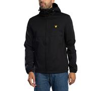 Lyle & Scott Men's Sports Windbreaker Full Zip Jacket, Jet Black, M