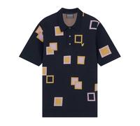 Lyle & Scott Mens Square Knitted Regular Polo Shirt GT18901