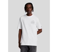Lyle & Scott Mens Stamp T-Shirt White - Size X-Large