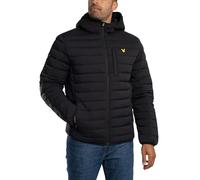 Lyle & Scott Men's Stretch Lightweight Quilted Jacket, Jet Black, S