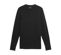 Lyle & Scott Men's Superfine Cotton Crew Neck Jumper - Jet Black
