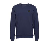 Lyle & Scott Mens Sweaters Crew Neck Sweatshirt Blue Cotton - Size X-Large