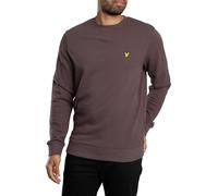 Lyle & Scott Mens Sweatshirt Long Sleeve Cotton Espresso XXL