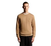 Lyle & Scott Mens Sweatshirt Long Sleeve Cotton Tigers Eye XL