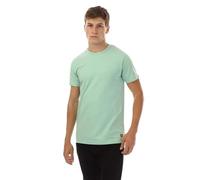 Lyle & Scott Men's T-Shirt Black Set of 3 with Crew Neck, Short Sleeves and Embroidered Golden Eagle Logo, Standard Fit, X052 Greyed Jade/White/Chambray Blue, M