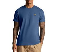LYLE & SCOTT Men's T-Shirt with Crew Neck and Short Sleeves with Golden Eagle Logo on the Chest XS - XXL, W903 Ink Blue, M
