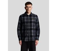 Lyle & Scott Mens Tartan Check Corduroy Shirt - Multicolour Cotton - Size 2XL