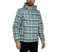 Lyle & Scott Men's Tartan Hooded Zip Through Jacket, Green