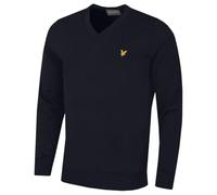 Lyle & Scott Mens V Neck Merino Wool Acrylic Durable Sweater 48% OFF RRP