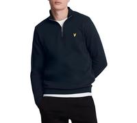 Lyle & Scott Mens Zip Sweatshirt Long Sleeve Cotton Navy XL