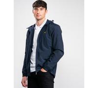 Lyle & Scott Mens Zip Through Hooded Jacket - Navy material_polyester - Size Small