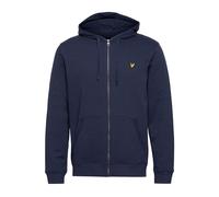 Lyle & Scott Navy Zip Through Hoodie Parka M