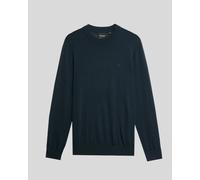 Lyle & Scott Merino Wool Crew Neck Jumper - Dark Navy
