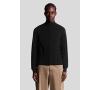 Lyle & Scott Mesh Logo Knitted Track Jacket Putty size XS | Light Jackets Outlet | Men XS