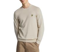 Lyle & Scott Mid Knits Cotton Merino Crew Neck Jumper W870 Cove, XL