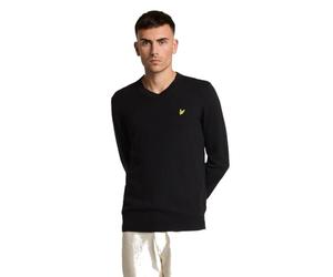 Lyle & Scott Mid Knits Cotton Merino V Neck Jumper
