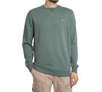 Lyle & Scott Mid Layers Crew Neck Sweatshirt X583 Green Mercurial, XL
