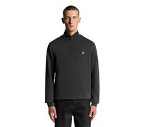 Lyle and Scott Quarter Zip Sweatshirt S Grey