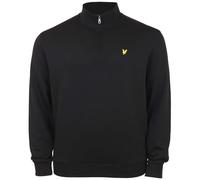 Lyle & Scott Mid Layers Loopback Quarter Zip Sweat Z865 Jet Black, 4XL