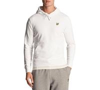 Lyle & Scott Mens Pullover Hoodie in White Cotton - Size X-Small