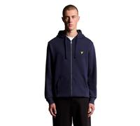 Lyle & Scott Loopback Cotton Full Zip Hoodie - Navy