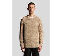 Lyle & Scott Multi Marl Crew Neck Jumper Tigers Eye Marl size XXL | Sweaters Outlet | Men XXL