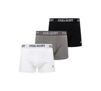 Lyle & Scott Pack of 3 Barclay Underwear Trunks Black