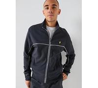 Lyle & Scott Piped Full Zip Track Top, Navy, Size M, Men Navy