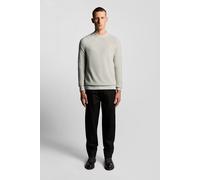 Lyle & Scott Pique Mock Neck Jumper Light Grey Marl size XXL | Sweaters Outlet | Men | Gray XXL