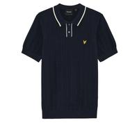 Mesh polo shirt Lyle & Scott Bleu L