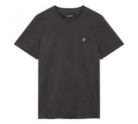 Lyle & Scott Plain Crew Neck T-Shirt Charcoal Marl 398 TS400VOG