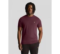 Lyle & Scott Plain Mens T-Shirt TS400VOG - Z562 Burgundy - Z562 Burgundy - XL