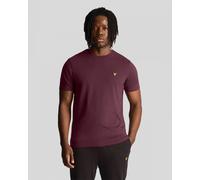 Lyle & Scott SS T-Shirts Plain T-Shirt Z562 Burgundy, M
