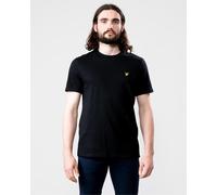 Lyle & Scott Plain Short Sleeve T-shirt Black S Men