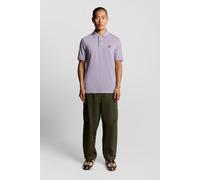 Lyle & Scott Plain Polo Shirt Ash Lilac size L | Casual Shirts Outlet | Men | Purple L