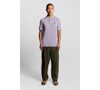 Lyle & Scott Plain Polo Shirt Ash Lilac size XL | Casual Shirts Outlet | Men | Purple XL