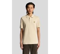 Lyle & Scott Men's Logo Plain Polo Shirt, Beige