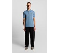 Lyle & Scott Plain Polo Shirt Ocean Sky size M | Casual Shirts Outlet | Men M