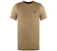 Lyle & Scott Plain Short Sleeve Crew Neck Mens Beige T-Shirt TS400VOG_W996