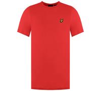 Lyle & Scott Plain Short Sleeve Crew Neck Mens Red T-Shirt TS400VOG_Z799