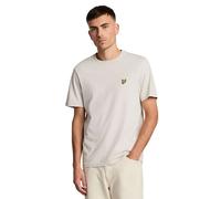 Lyle & Scott Plain Short Sleeve T-shirt Beige S Men