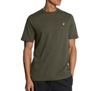 Men's Lyle & Scott Plain Mens T-Shirt TS400VOG - Brown/Green - Size: 38/Regular