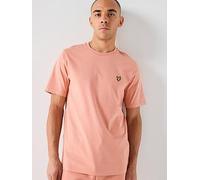 Lyle & Scott Plain T-Shirt, Orange, Size Xl, Men Orange