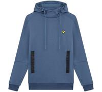 Lyle & Scott Pocket Branded Sweat Hoodie - Light Navy Blue - XXL