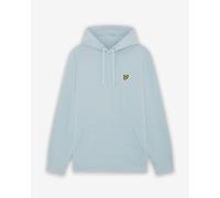 Lyle & Scott Pullover Mens Hoodie - W596 Opal Blue - W596 Opal Blue - M