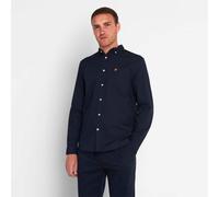 Lyle & Scott Regular Fit Light Weight Mens Oxford Shirt - Navy Cotton - Size Small