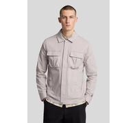 Lyle & Scott Ripstop Overshirt Pale Grey size XXL | Casual Shirts Outlet | Men | Gray XXL