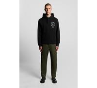 Lyle & Scott Ship Insignia Graphic Hoodie Jet Black size L | Hoodies Outlet | Men | Black L