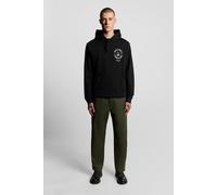 Lyle & Scott Ship Insignia Graphic Hoodie Jet Black size S | Hoodies Outlet | Men | Black S