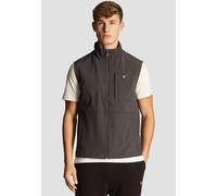 Lyle & Scott Mens Softshell Gilet in Grey - Size Medium